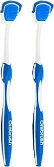 Orabrush Ultra Soft Bristles Tongue Cleaners, 2 Count