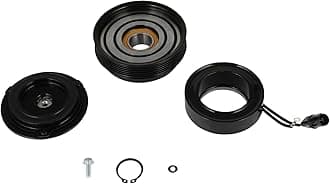 ECCPP A/C Compressor Clutch 2001-2006 Fit for Hyundai Santa Fe 2.7L AC Compressor Clutch Assembly Kit Pulley Coil Set