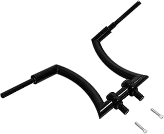 TCMT 16" Rise Ape Hanger Handlebar 2" Risers Handlebars Mount Clamp Fit For Harley Sportster XL883 XL1200 Softail Heritage Springer