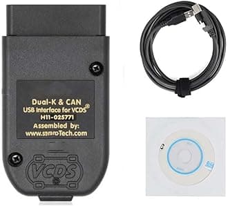 VCD S 24.7 Scanner Tool Cable OBD2 Diagnostic Multi-Language for HEX V2 Wesheu for VAG for Audi/Skoda/Volkswagen