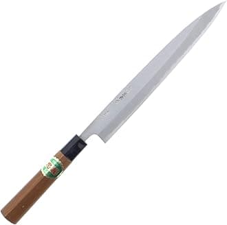 Tosa Hamono Distribution Center, Knife Maka, Yanagiba Knife, Blue Steel No. 1, 7.1 inches (180 mm)