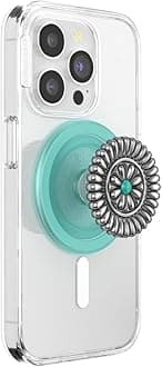 Phone Grip for MagSafe, Secure Magnetic Phone Grip & Stand, Hands-Free Kickstand, Wireless Charging Compatible, Cute PopSockets - Enamel Stamped