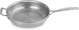 3-Ply Stainless Steel Uncoated Frying Pan, 28 x 6 cm