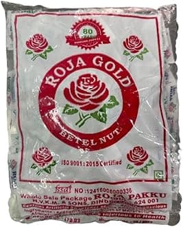 Roja Supari | Betel Nut | Pakku | Mouth Freshener | Adike | Thamboolam Purpose | A++ Grade (Pack Of 200 Gm Sachets)