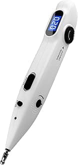 Electronic Acupuncture Pen Meridian Acupoints Finder Electric Acupressure Point Muscle Massage Pulse Therapy Tool for Pain Relief Rechargeable