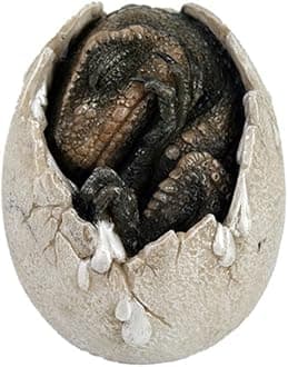 Pacific Giftware Jurassic Era Predator Tyrannosaurus Rex in Egg Dinosaur Figurine Hatchling Collectible Sculpture