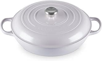 Enameled Cast Iron Signature Braiser, 5 qt., Shallot