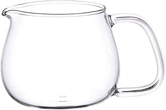 KINTO 8293 UNITEA Jug, 15.2 fl oz (450 ml), Glass, Dishwasher and Microwave Safe