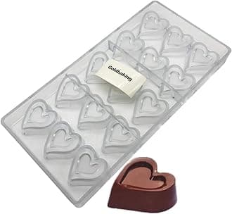 Heart Chocolate Mold Polycarbonate Chocolate Mould