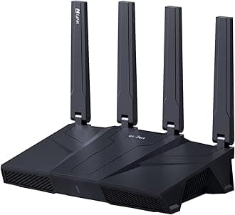 GL.iNet GL-BE9300 (Flint 3) Tri-Band WiFi 7 Router, High-Speed 6GHz Gaming WiFi Router for Wireless Internet, Long Range, 5 x 2.5G VPN Routers for Fiber Optic Modem, Computer Routers, Home & Business