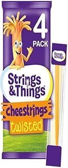 Strings & Things Cheestrings Twisted, 4 x 20g