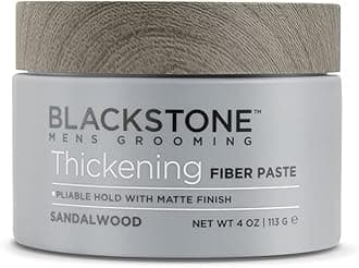 Blackstone Men's Grooming Thickening Fiber Paste, Sandalwood (4 oz)