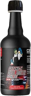 CETANE-X Cetane Booster for All Diesel Cars - Clean Fuel System, Reduce Emission & Black Smoke, Improve Fuel Economy and Pickup (300 ml, Pack of 1)