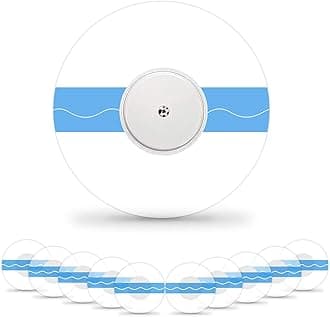 Pack of 40 Adhesive Patches for Freestyle Libre 2 Sensor Covers Clear Film Tape Bandage