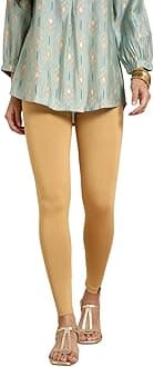 TWIN BIRDS Tailored Cut & Classic Fit Stretchable Viscose Elasthane Fabric Ankle Length Leggings for Women