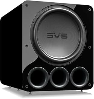 SVS PB17-Ultra 17 Inch Powered Subwoofer with Ported Box and DSP Control (Piano Gloss Black)