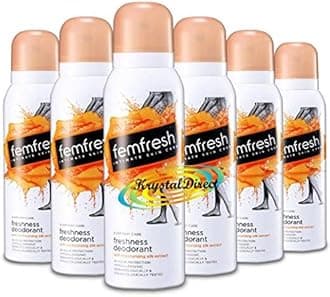 Intimate Hygiene Deodorant Spray 125ml **6 PACK DEAL**
