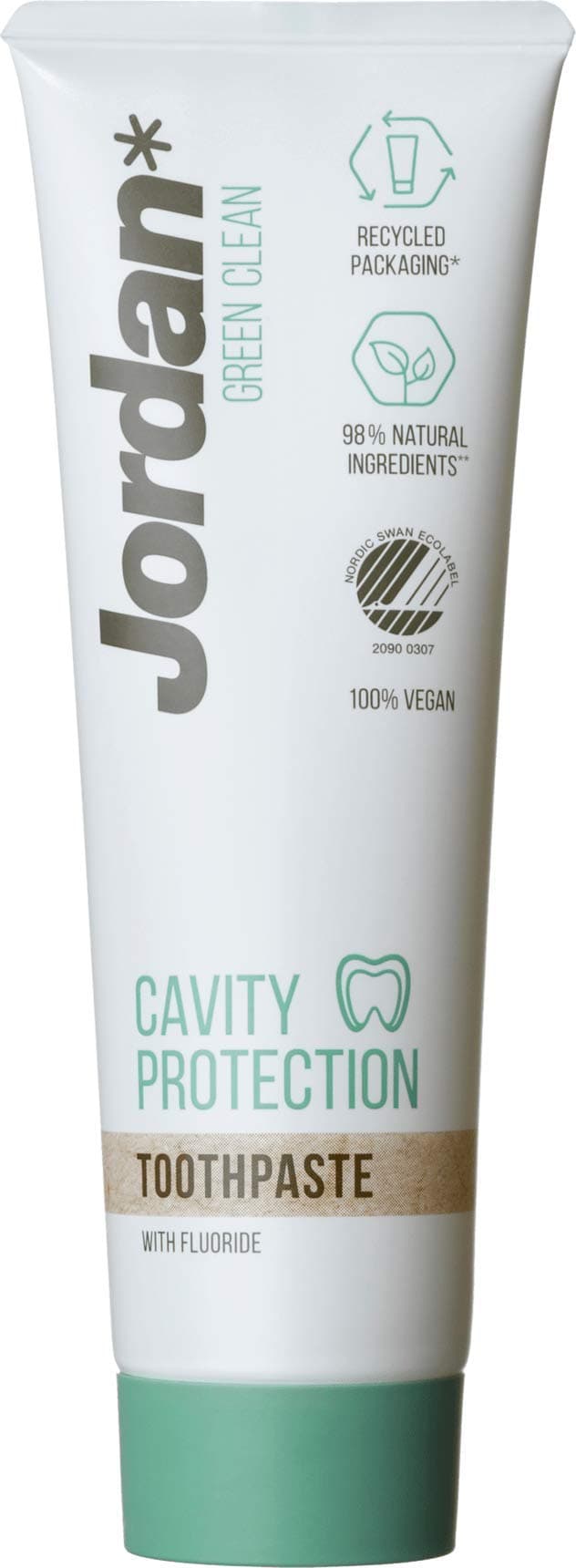– Jordan* Green Clean Cavity Protection Toothpaste, 75 ml