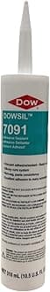 7091 Silicone Adhesive-Sealant Black 10 oz