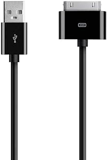 3 Pack of 3 Meter Long Black 30-Pin USB Data Sync Charging Cable Charger Lead For Apple iPhone 4 4S 3G 3GS Apple iPad 1st 2nd 3rd Gen iPod 5th Gen classic nano 1st 2nd 3rd 4th 5th 6th Gen Touch