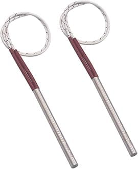 Cartridge Heater 12V 100W 8x100mm Electric Hot Rod Stainless Steel Heating Element Replacement 2PCS