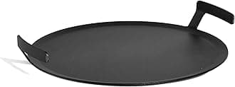 - Cookware | Seasoned 17" Round Carbon Steel Griddle - (Like Cast Iron, but Better) | Professional Cookware | Crafted in Sweden | Induction Compatible