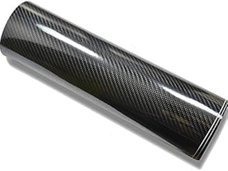 DIYAH 5D High Gloss Black Carbon Fiber Vinyl Bubble Free Air Release Car Wrap Film Automotive DIY Decals (12" x 60" / 1 FT X 5 FT)