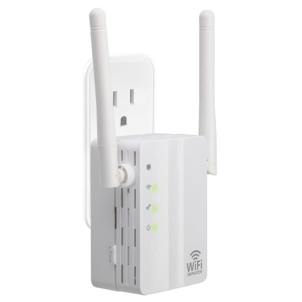 Wi-Fi Range Extender, WODESYS Wireless Range Extender Antenna Wifi Repeater Wifi Booster with Long Range Extender (300Mbps)