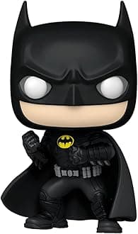 Funko Pop! Movies: DC - the Flash - Batman - (Keaton) - DC Comics - Collectable Vinyl Figure - Gift Idea - Official Merchandise - Toys for Kids & Adults - Comic Books Fans
