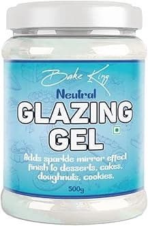 BAKE KING For Cake Glazing Gel Unflavored - 500Gm