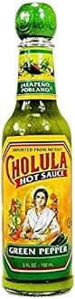 Cholula Hot Sauce Green Pepper, 5 Ounce (Pack of 4)