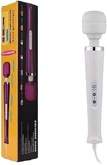 Powerful Massager Back Vibrating Massage for Woman Men Sport Recovery Muscle Aches Pain Shoulder Foot Massagers Tool (White Big Massage)