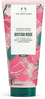 British Rose Shower Scrub 200 Ml