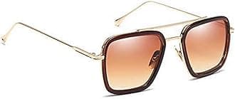 Iron Man Tony Stark Metallic Sunglasses for Men and Boys