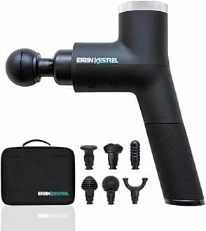 Kestrel Massage Gun: Enhanced Precision & Comfort for Superior Muscle Recovery & Wellness | Relieve Sore Muscles and Stiffness