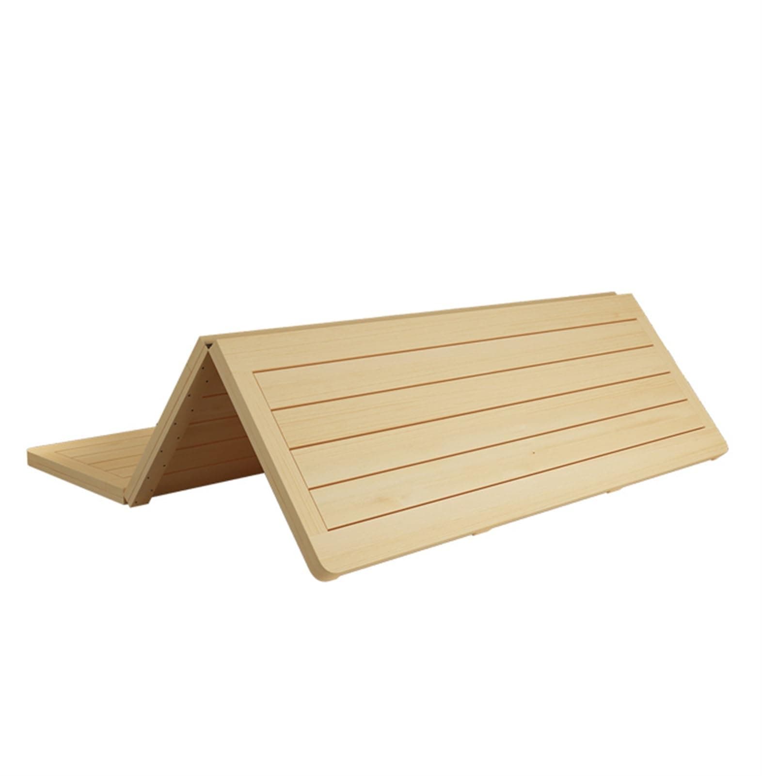 LVLDAWA Foldable Bed Support Board, Solid Wood Breathable Ranked Skeleton Simples Wooden Mattress Soft Bed Becomes Hard Waist Protector Bed Board For Sofa(60x150cm)