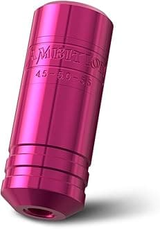 Ambition Torped 36mm Rotary Tattoo Pen Machine with Original 5.5mm Stroke Brushless Motor Tattoo Cartridge Gun Supply for Professional Tattoo Artists (Rose Red)