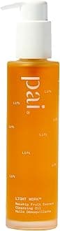 Pai Skincare Light Work Cleansing Oil for Face 100ml, Brightening Rosehip Oil Cleanser for SPF & Make-Up Removal, for All Skin Types, Vegan Face Cleanser for Blemishes & Dehydration