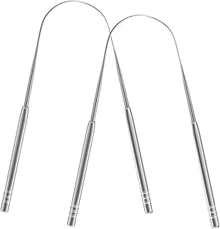2 Pcs 'U' Shape Tongue Scraper