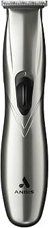 Andis 32810 Slimline Pro Cordless Beard Trimmer, Lithium-ion, Closed Cut, Gapless T-Blade, Chrome