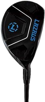 LAZRUS GOLFPremium Hybrid Golf Clubs for Men - 2,3,4,5,6,7,8,9,PW Right Hand & Left Hand Single Club, Regular Flex