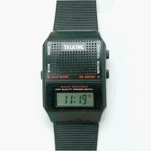 Talking Wrist Watch - Square Face