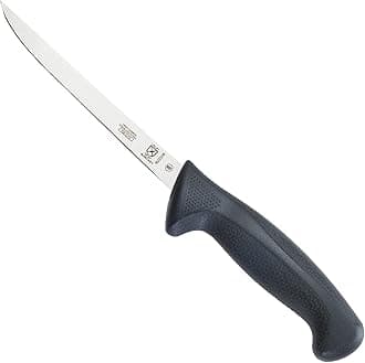 Mercer Culinary M22206 Millennia Black Handle, 6-Inch Narrow, Boning Knife