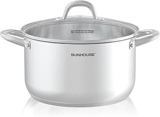 SUNHOUSE Steamer Pot (8 Quart, STOCK POT)