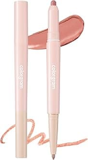 COLORGRAM All In One Over-Lip Maker 03 Peach Beige | Versatile Lip Liner & Contour with Natural Shades, Matte finish, Bigger and Fuller Lips, Plumping effect, Smooth creamy texture