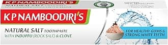 K.P. NAMBOODIRI'S Natural Salt Toothpaste - 150gm x 2 (pack of 2)