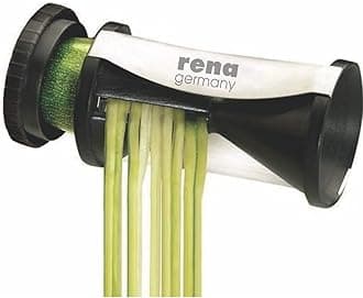 Rena Germany Vegetable Spiralizer - Zucchini Noodles/Zoodles Maker - Stainless Steel Vegetable Spaghetti Maker