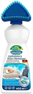 Upholstery Stain Remover Liquid, 400Ml|Removes Even Stubborn Stains And Odours From Sofa, Couch, Car Seats, Office Chairs, Mattresses & More|With Applicator Brush|Sofa Cleaner
