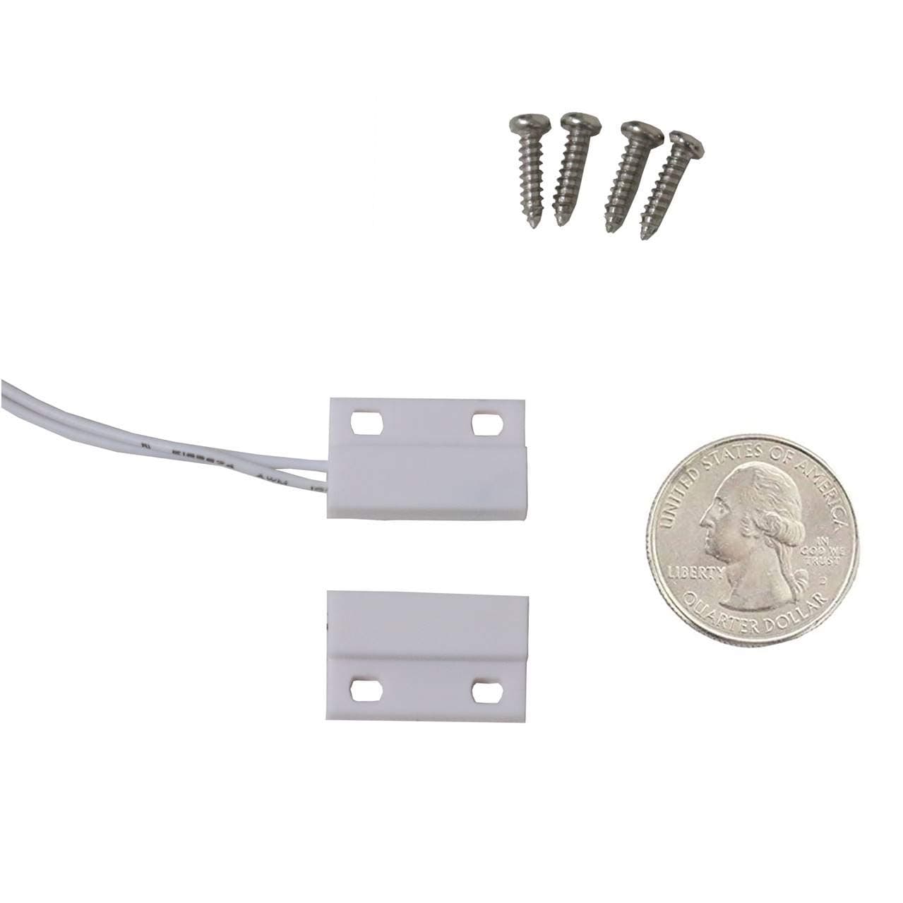 12VDC Easy-Install Magnetic Switch for Awoco Magnetic Switch Controlled Air Curtains (White Color)