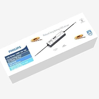 Philips Strip Light 24-watt LED Transformer | LED Strip 2A Driver for Power Supply | White, Pack of 2